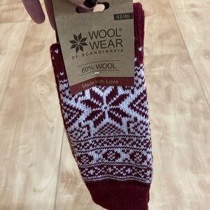 Wool wear Scandinavian socks